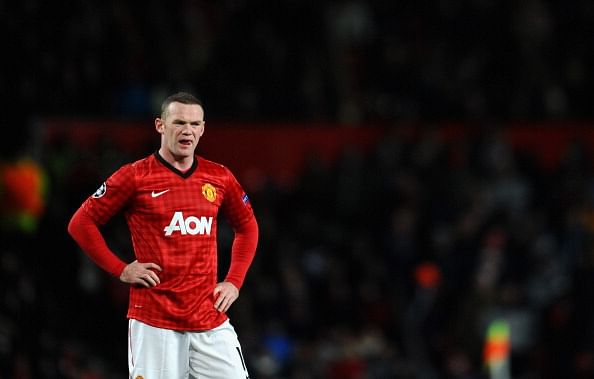 On the wa(y)ne: Â Rooney's form has been rather inconsistent this season for Manchester United. (Getty Images)